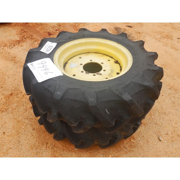(2) 9.5-16 TIRES & RIMS (C7)