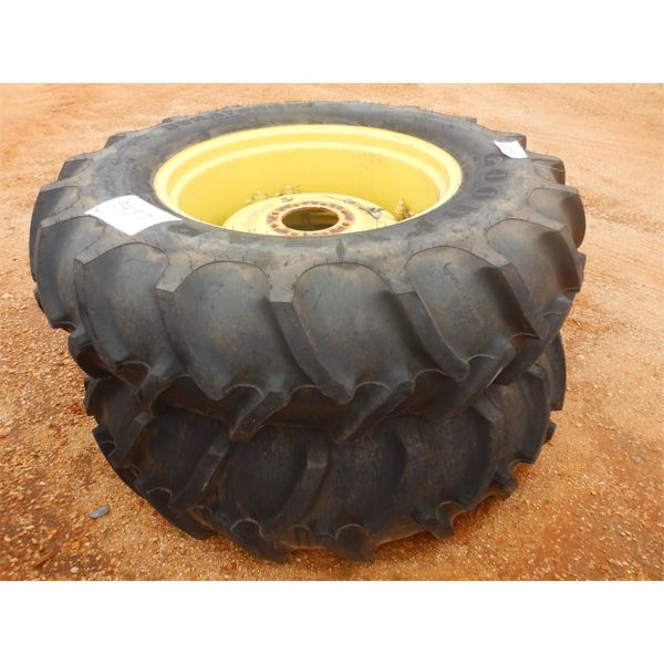(2) 14.9-28 TIRES & RIMS (C7)