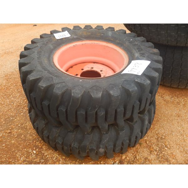 (2) 12.5/80-13 TIRES & RIMS NHS (C7)