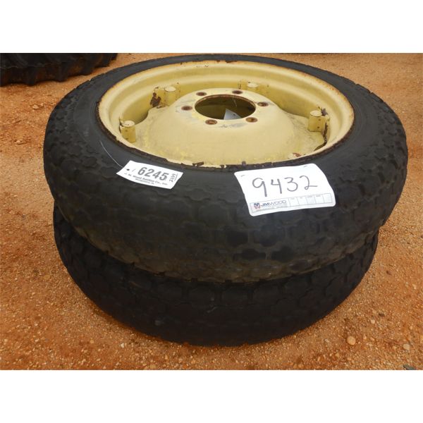 (2) 8.3-24 TIRES & RIMS (C7)