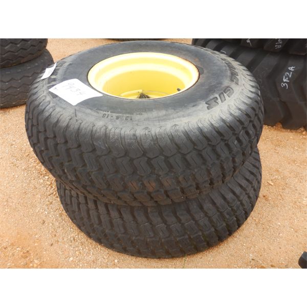 (2) 13.6-16 TIRES & RIMS (C7)