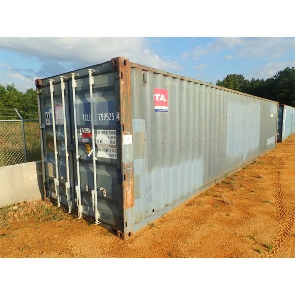 40' STEEL SHIPPING CONTAINER (B-7)