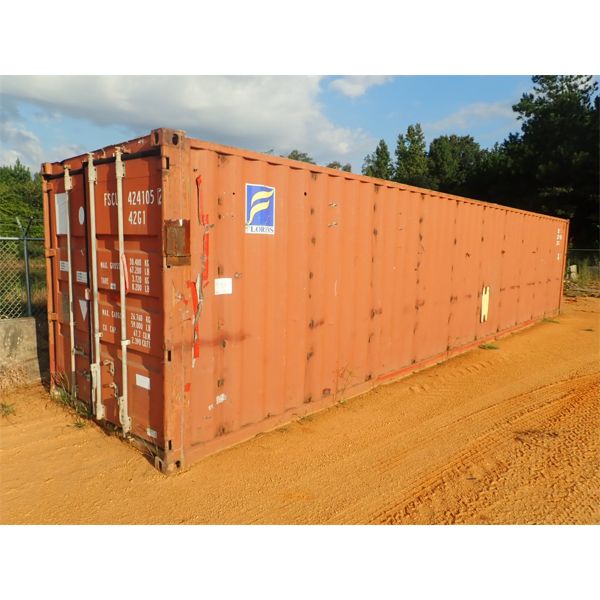 40' STEEL SHIPPING CONTAINER (B-7)