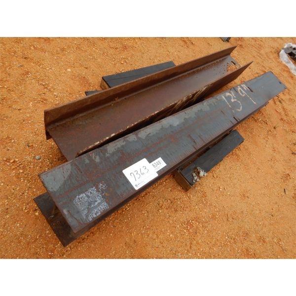 (2) MISC SIZE I-BEAM (B-9)	