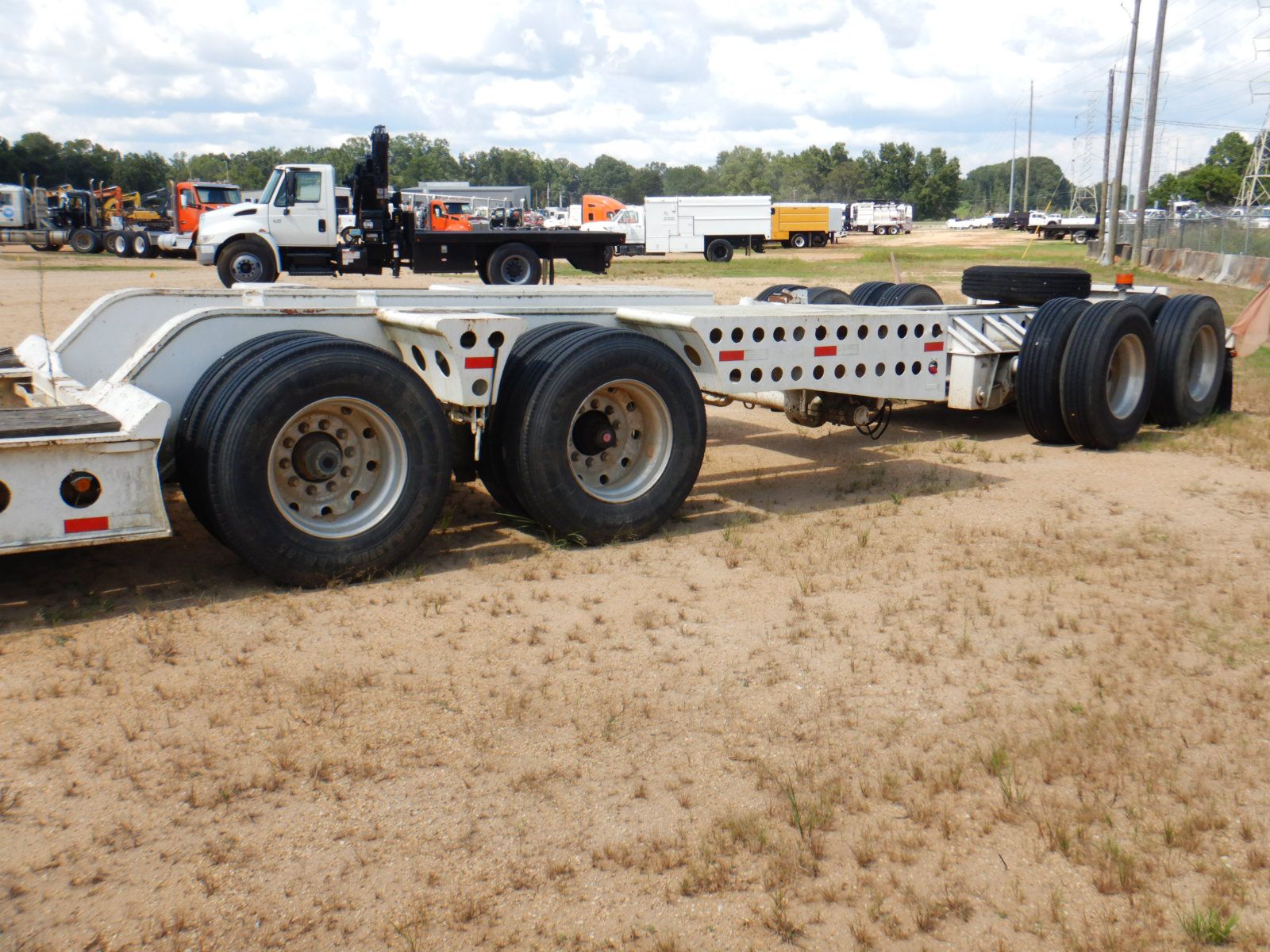 1989 COZAD Lowboy Trailer