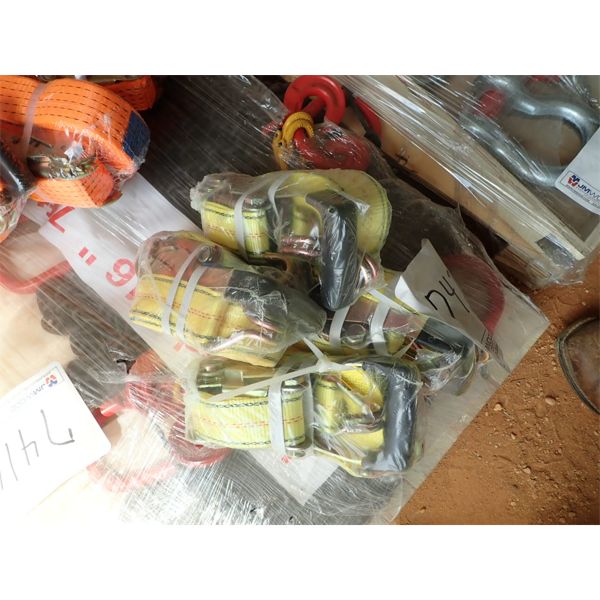 (4) 2" RATCHET STRAP