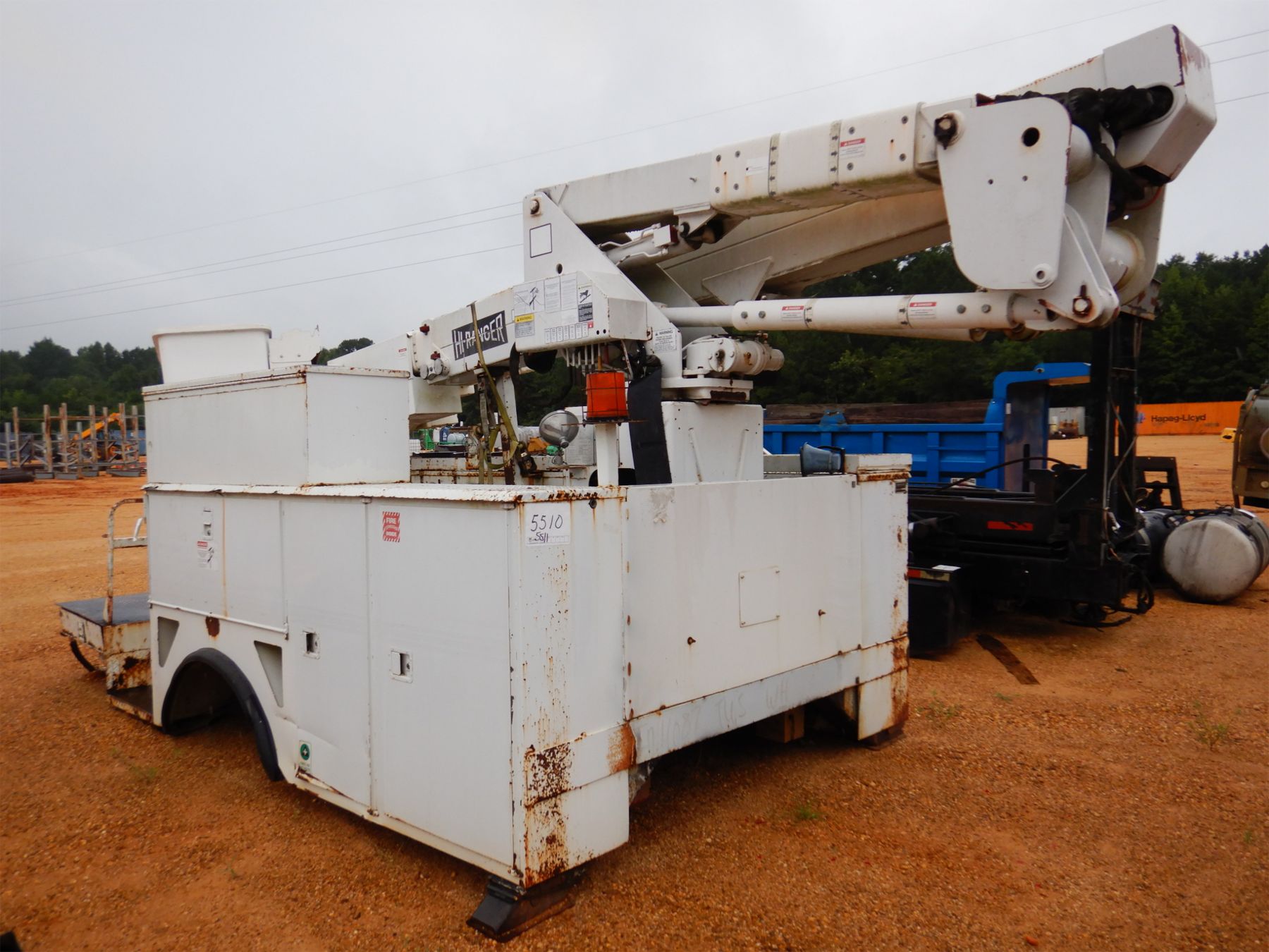 TEREX HI RANGER BUCKET TRUCK BED W/TOOL BOXES (A1)