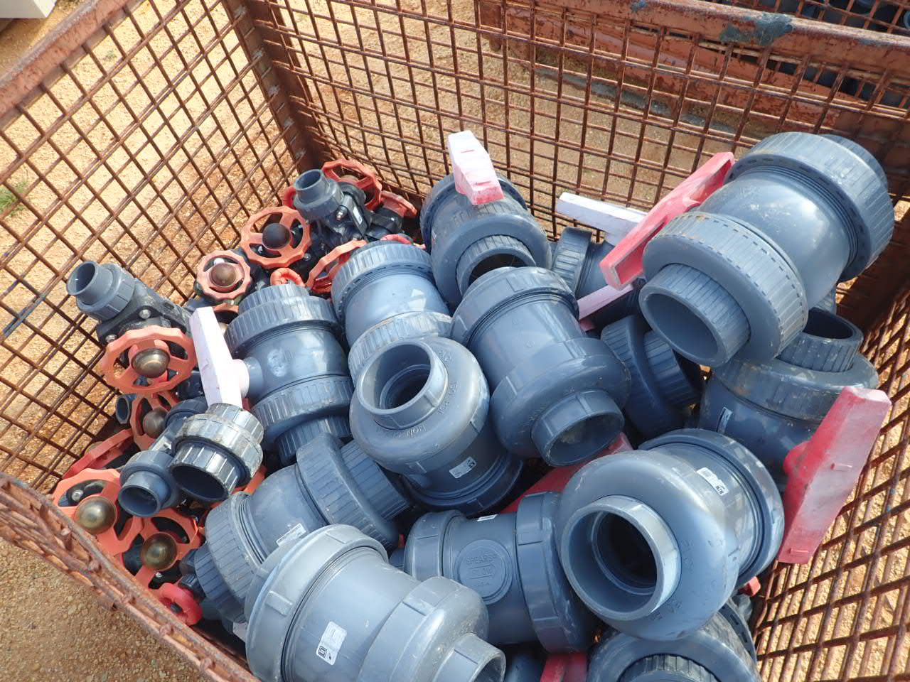 (1) BIN PVC FITTING & VALVES (B9)