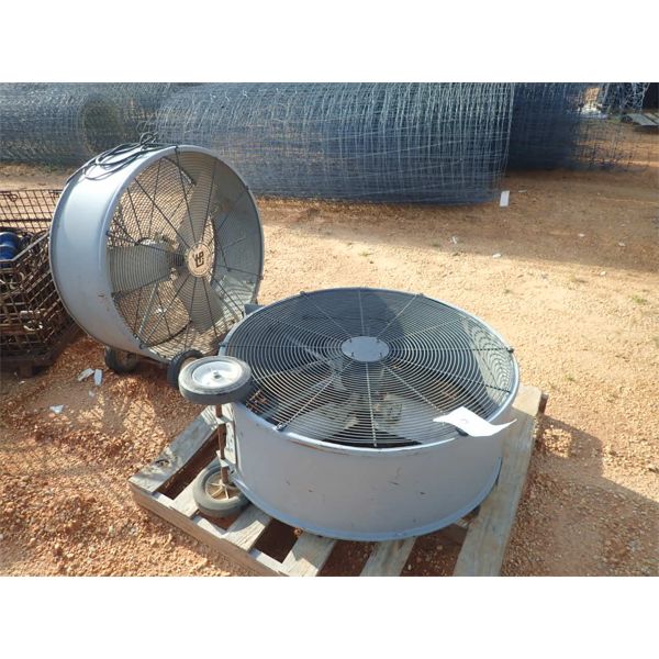 (2) 36" ELECTRICAL FANS (B9)