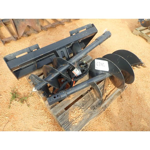 WOLVERINE HYDRAULIC AUGER W/2 BITS,