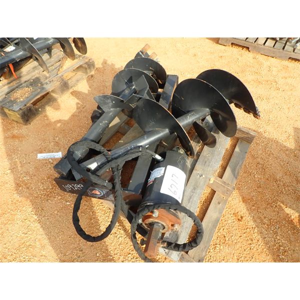 WOLVERINE HYDRAULIC AUGER W/2 BITS,