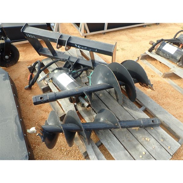 WOLVERINE HYDRAULIC AUGER W/2 BITS,