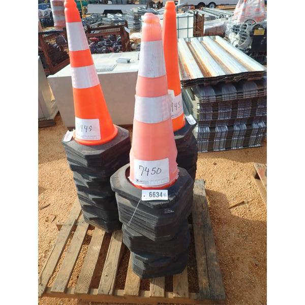 (22) SAFETY CONES (B-9)