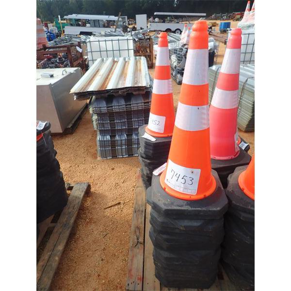 (21) SAFETY CONES (B-9)