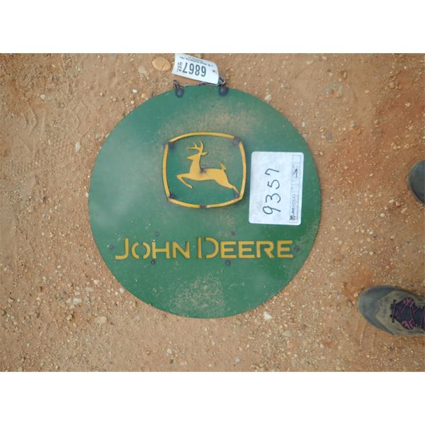 JOHN DEERE METAL SIGN (C-6)