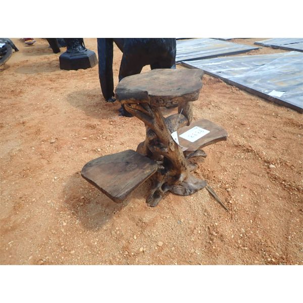 TEAK WOOD FLOWER POT STAND (C-6)