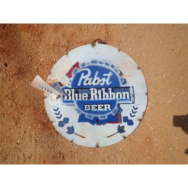 PABST BEER METAL SIGN (C-6)