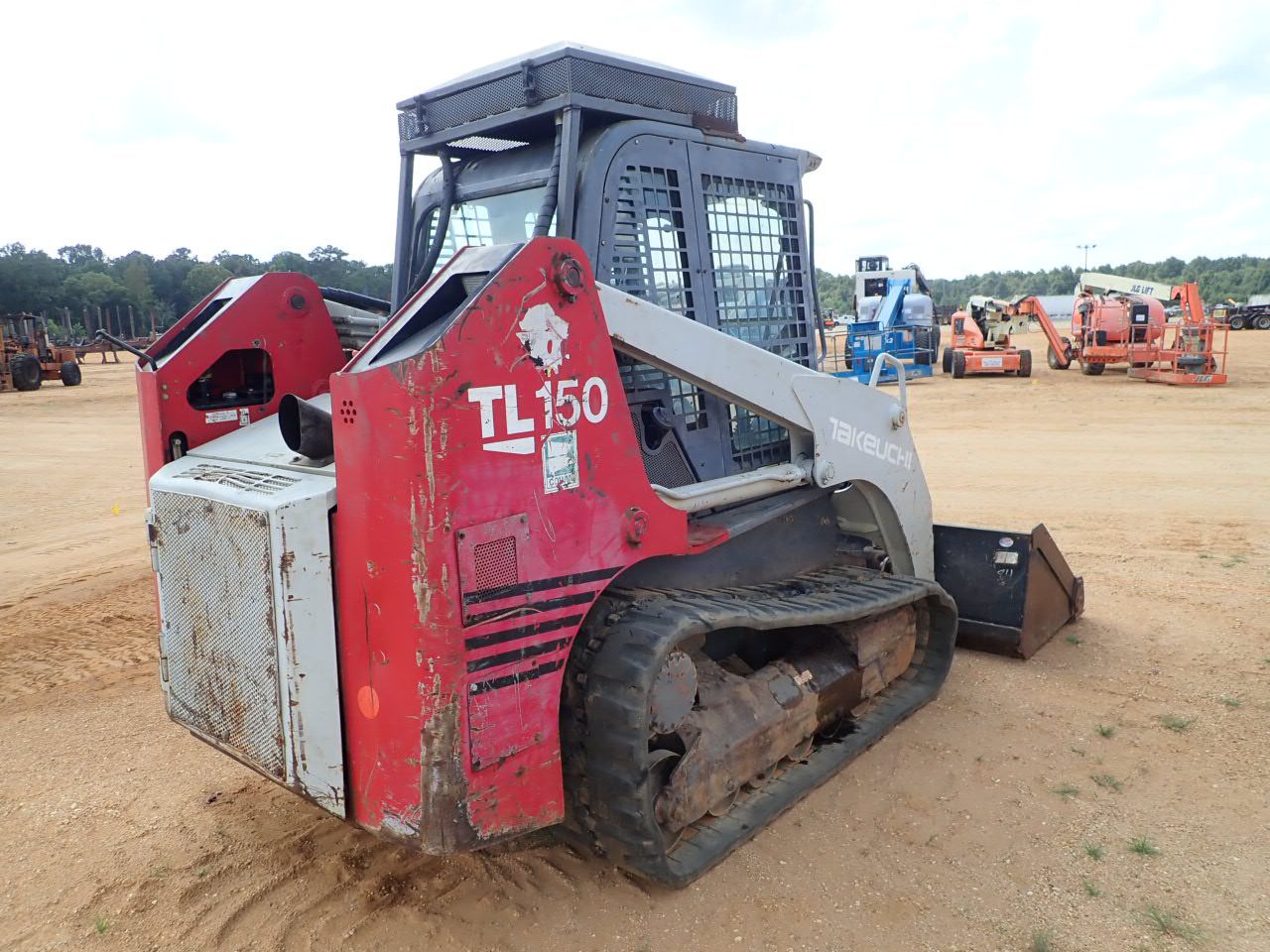 2005 TAKEUCHI TL150 Skid Steer Loader Crawler J.M. Wood Auction