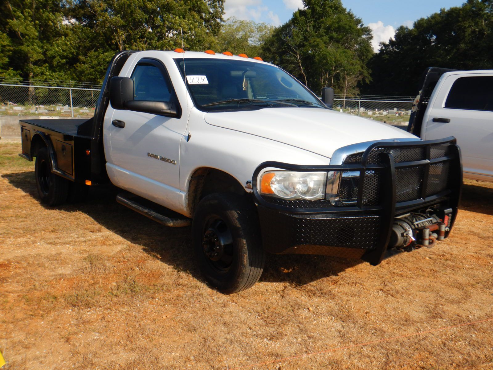 2005 DODGE RAM 3500 Flatbed Truck