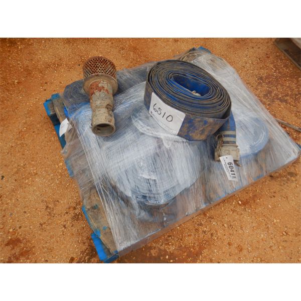 (1) PALLET ASSORTED DISCHARGE HOSES (B4)