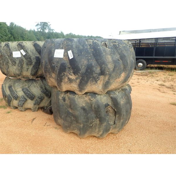 (2) 35.5X32 TIRES & RIMS (A-4)