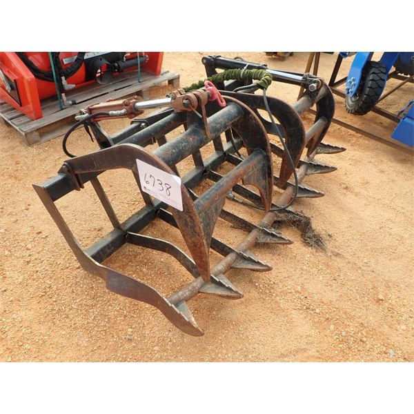 66" ROOT GRAPPLE, fits skid steer loader (B5)