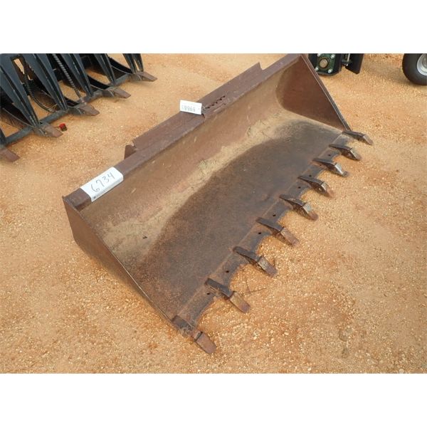78" G.P. BUCKET W/TEETH, fits skid steer loader (B5)