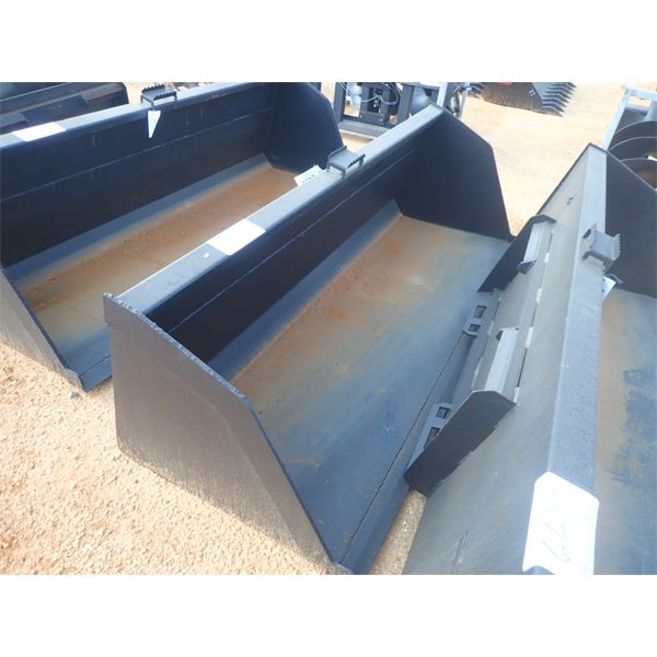 90" SNOW/LITTER BUCKET, fits skid steer loader (B-5)