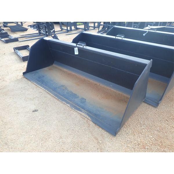 90" SNOW/LITTER BUCKET, fits skid steer loader (B-5)