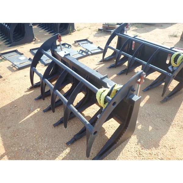 68" E-SERIES ROOT RAKE, fits skid steer loader (B-5)
