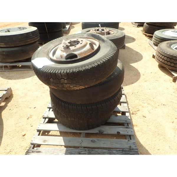 (4) LT215/85R16 TIRES & RIMS (A-2)