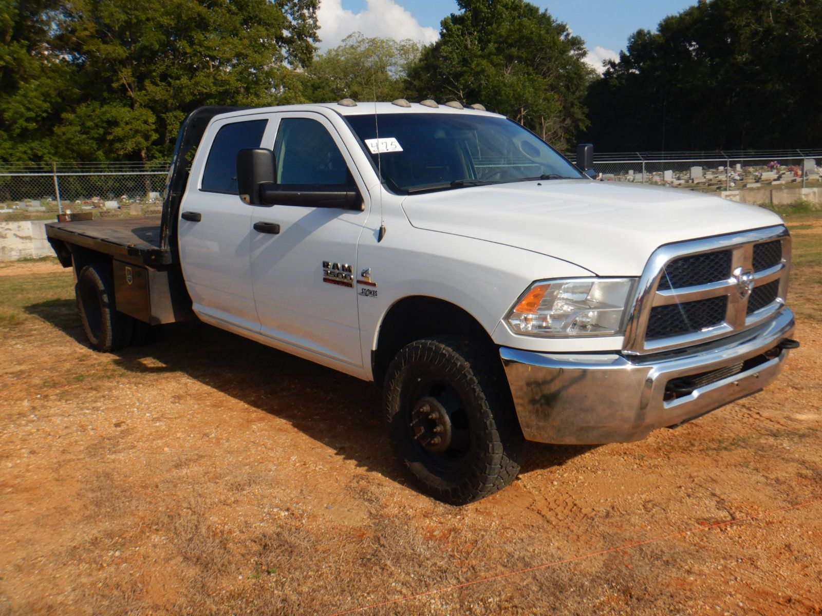2016 RAM 3500 HEAVY DUTY Flatbed Truck - J.M. Wood Auction Company, Inc.
