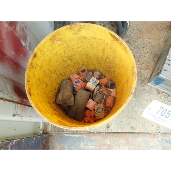 5 GALLON BUCKET JACK HAMMER DRILL BITS 