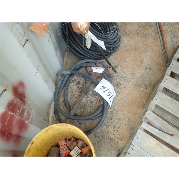 HAND CRANK PUMP & HOSE