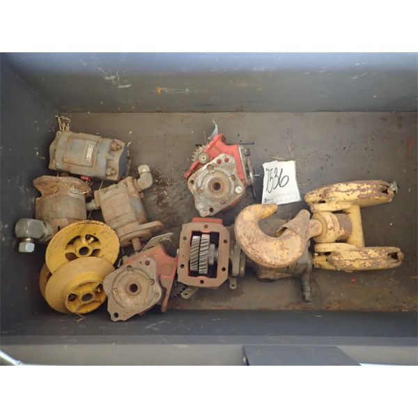 (6) PEO/GEAR DRIVER PUMPS & PULLEY HOSE