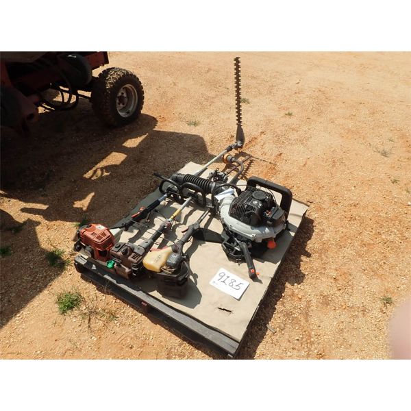 (1) PALLET OF MISC LAWN EQUIPMENT (C5)