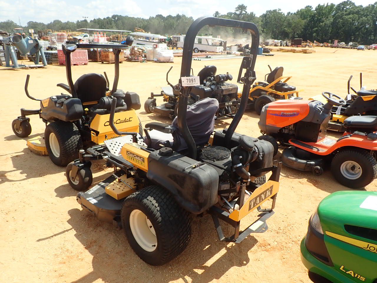 CUB CADET COMMERCIAL ZERO TURN Lawn Mower J.M. Wood Auction Company, Inc.