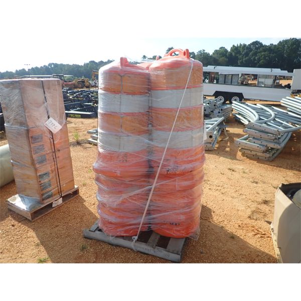 (1) PALLET SAFETY BARRELS (B-9)