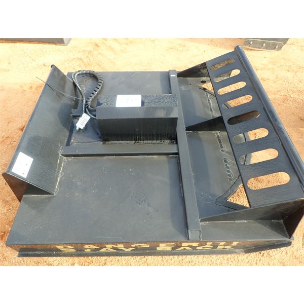 72  ROTARY CUTTER, fits skid steer loader (B-5)