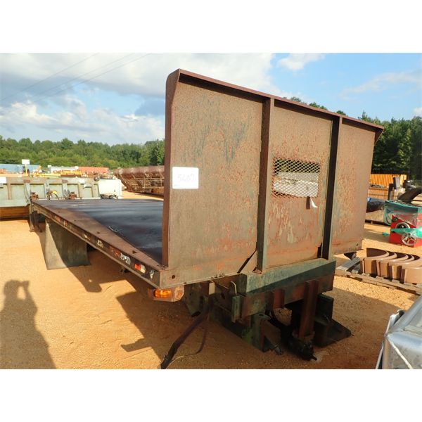 8' X 16' FLATBED W/FRONT HEADACHE RACK (A1)