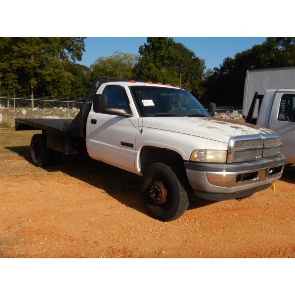 2001 DODGE RAM 3500 Flatbed Truck
