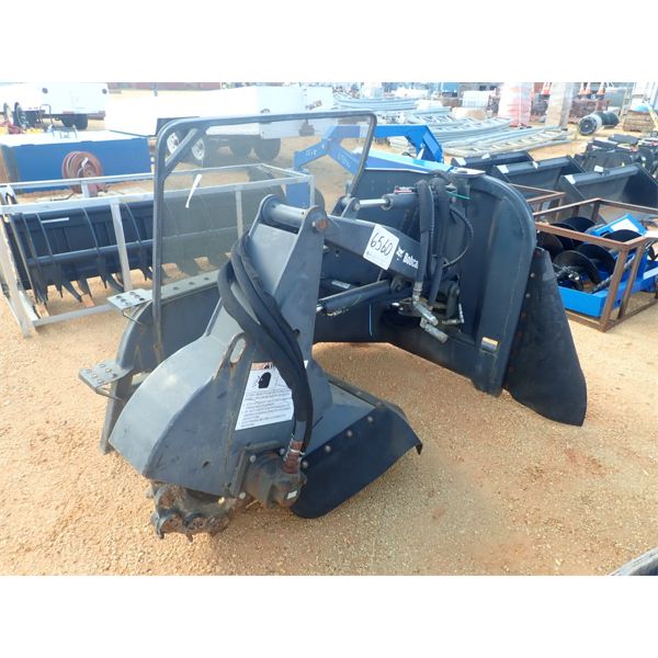 BOBCAT SGX60 GRINDER S/N: A00701062, fits skid steer loader (B5)