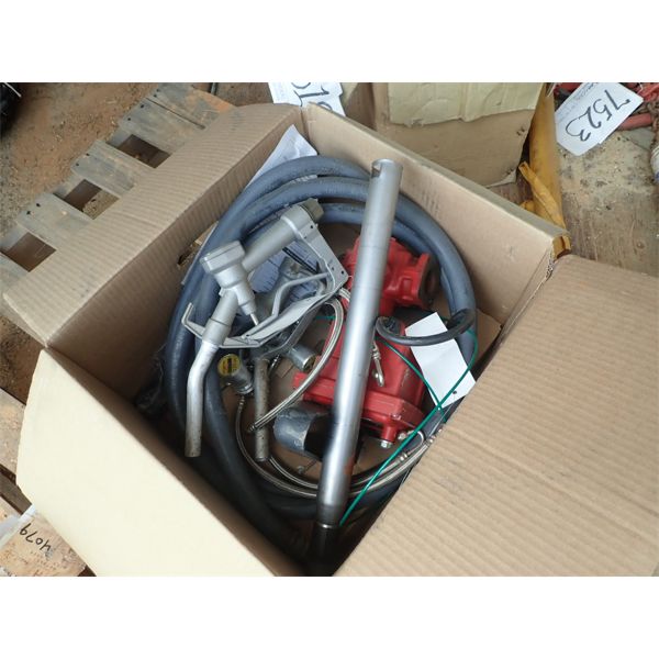 FIL RITE HIGH FLOW FUEL TRANSFER PUMP, INCLUDES 2 NOZZLES & HOSES 
