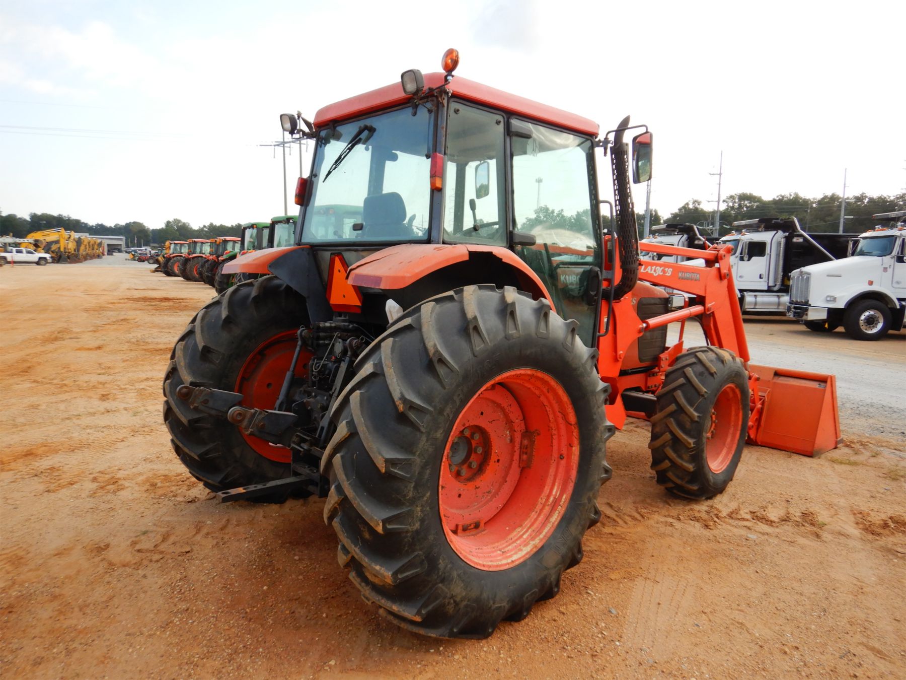 KUBOTA M105S Farm Tractor J.M. Wood Auction Company, Inc.