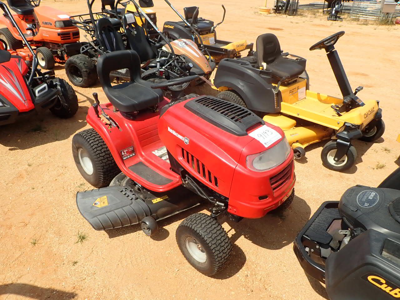 Yard Machines 420cc 42 Inch Riding Lawn Tractor Review Yard Machines 420cc 42 Inch Riding Lawn Tractor Review