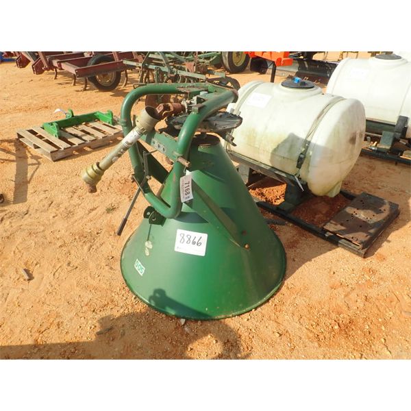 GRAVITY FLOW SEED/FERTLIXER SPREADER, PTO DRIVEN (C3)