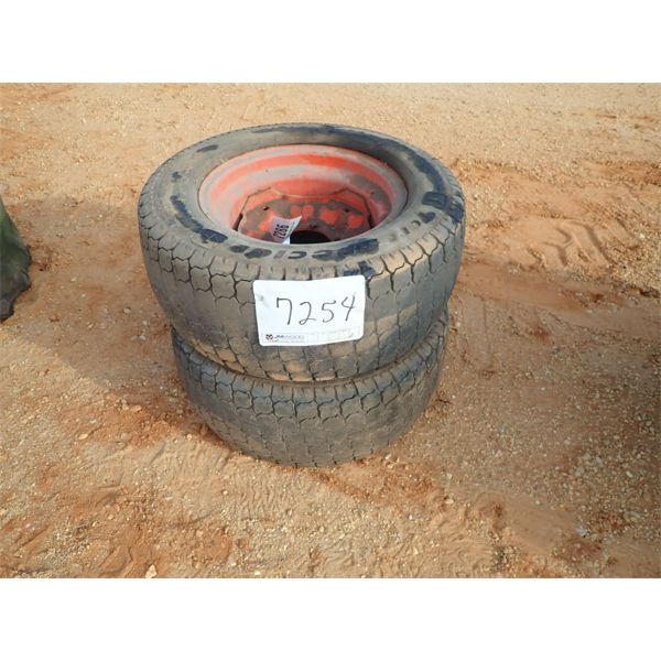 (2) 27/10.50LL X 15 TIRE (B8)