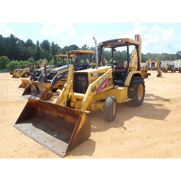1996 JOHN DEERE 310D Backhoe J.M. Wood Auction Company, Inc.