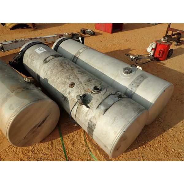 (2) DIESEL FUEL TANK FOR SEMI-TRACTOR 