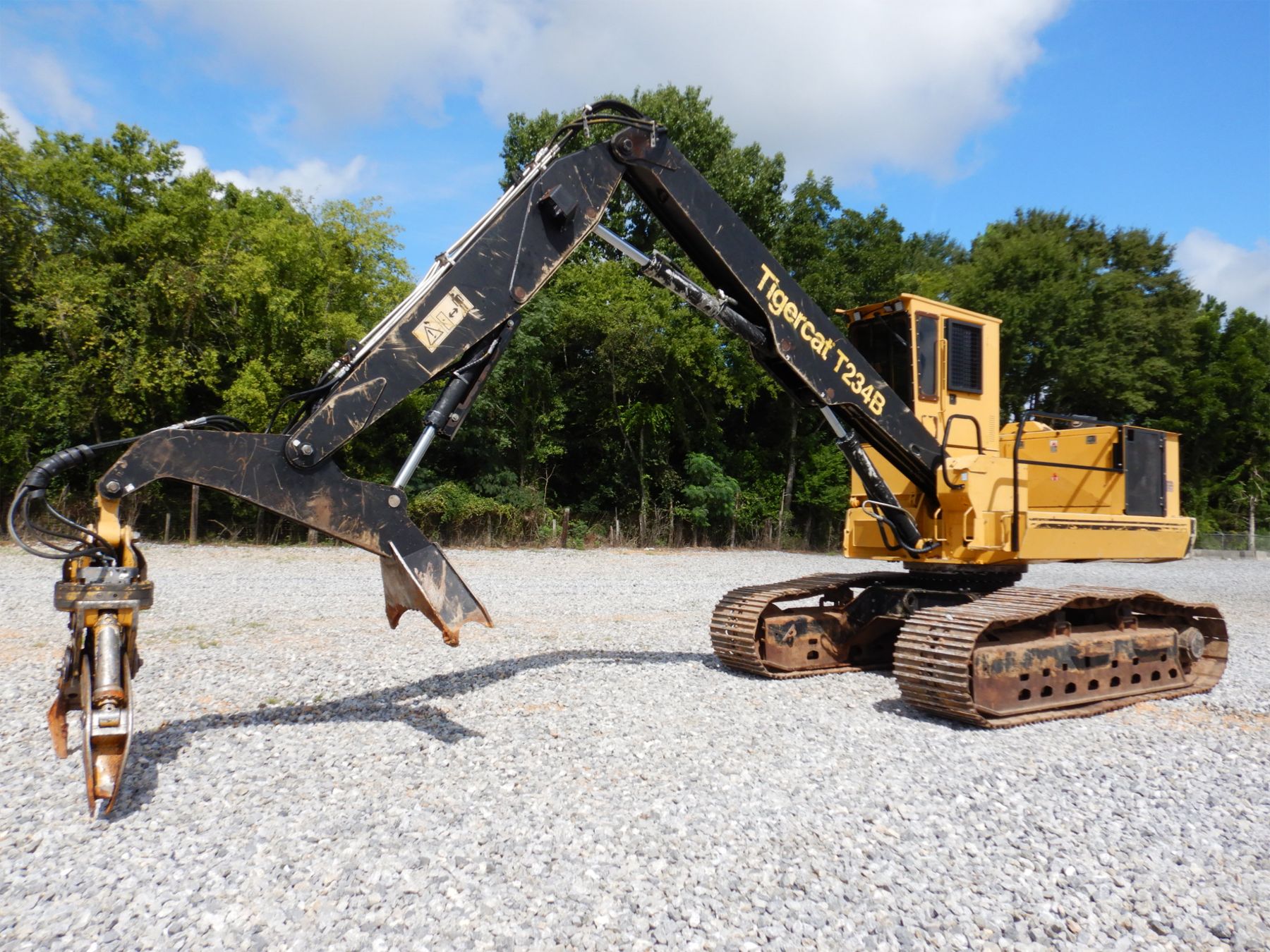 Model Track Log Loader 2016 TIGERCAT T234B TRACK Log Loader